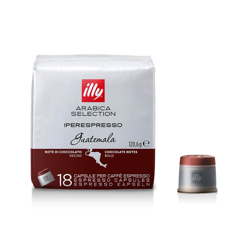 Iperespresso Coffee capsules Guatemala Arabica Selection illy
